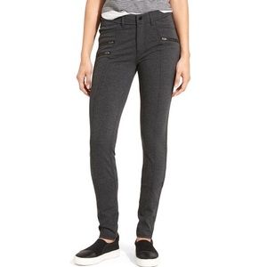 Athleta Ponte Twill Moto Pant, Size 4